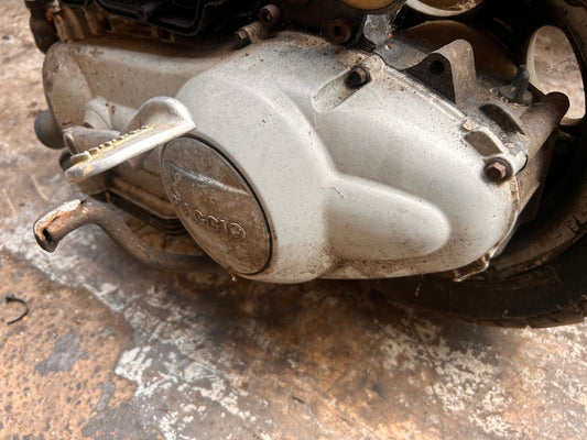 2001 Vespa ET4 Side Engine Cover with Kickstart