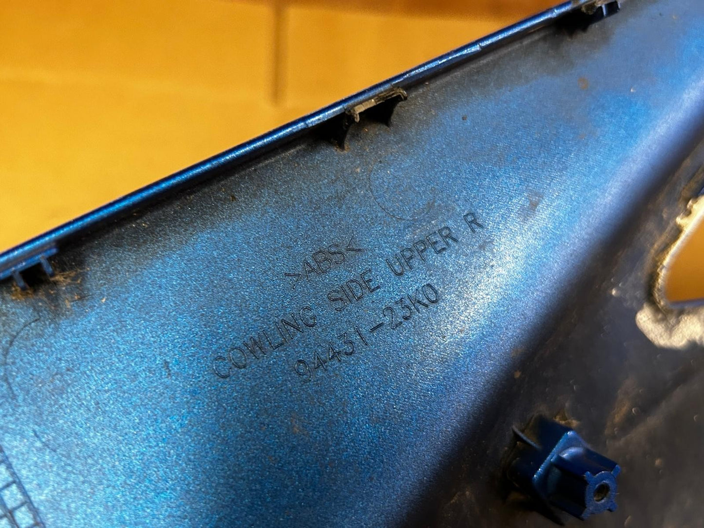 2018 OEM Suzuki GSX-R GSX-RX 125 Upper Right Side Cowling | 94431-23K0