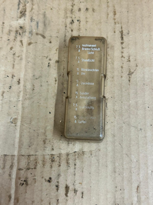 BMW K75 Plastic Fuse Box Relay Cover