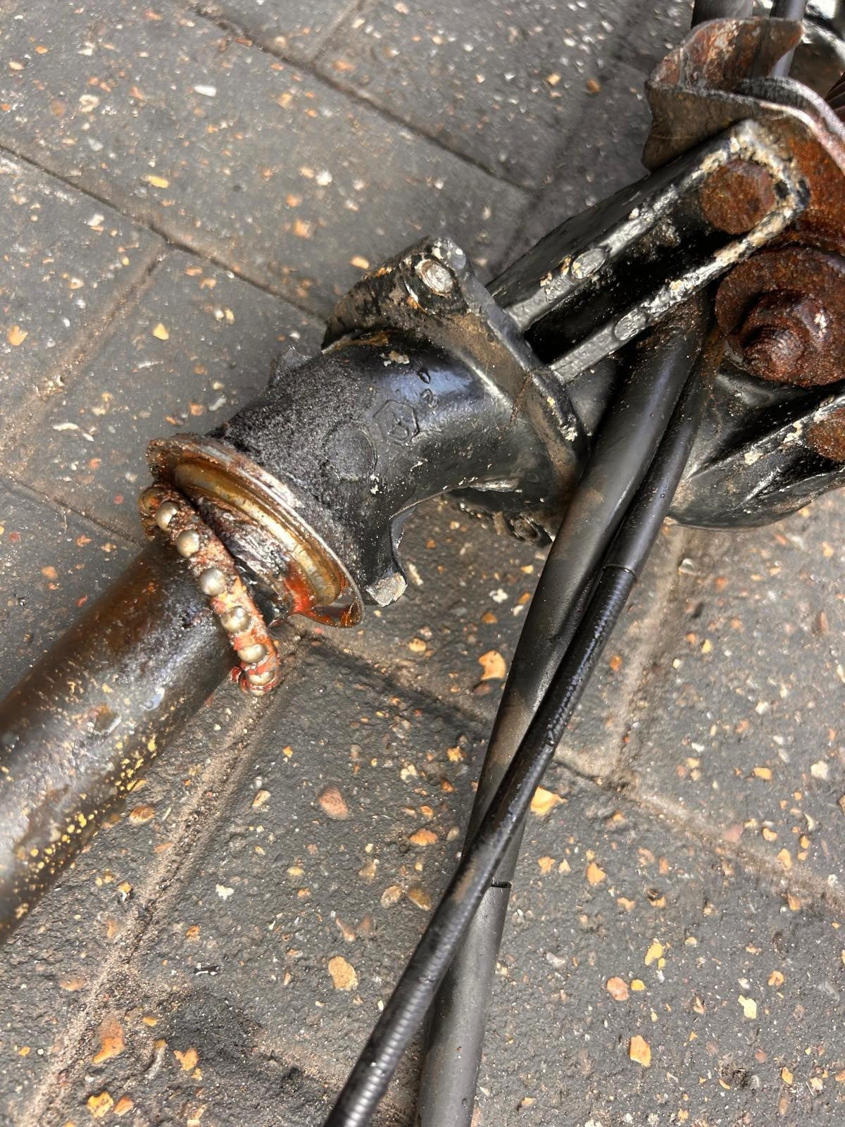 2001 Vespa ET4 Fork Leg + Brake Disc
