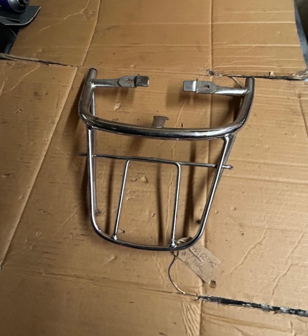 2010 Yamaha YBR 125 Rear Luggage Carrier Rack