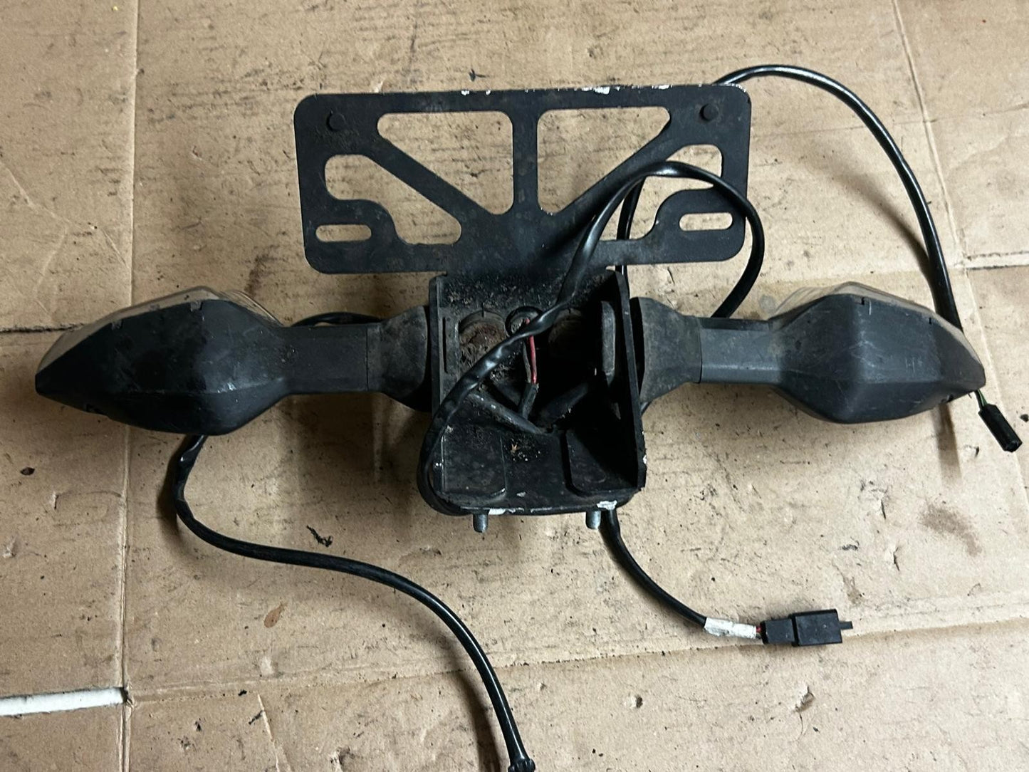2018 Kawasaki Ninja 600 Rear Fender / Number Plate Holder