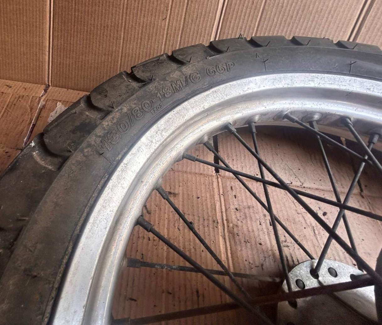 2005 Suzuki RV 125 Front Wheel + Brake Disc