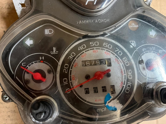 Honda PS125i Speedometer Gauge 56,793 KM