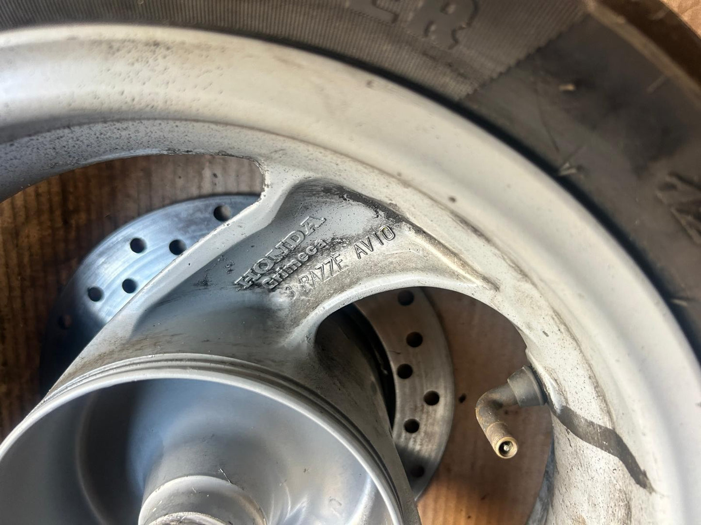 Honda FES 125 S-Wing Rear Wheel + Brake Disc