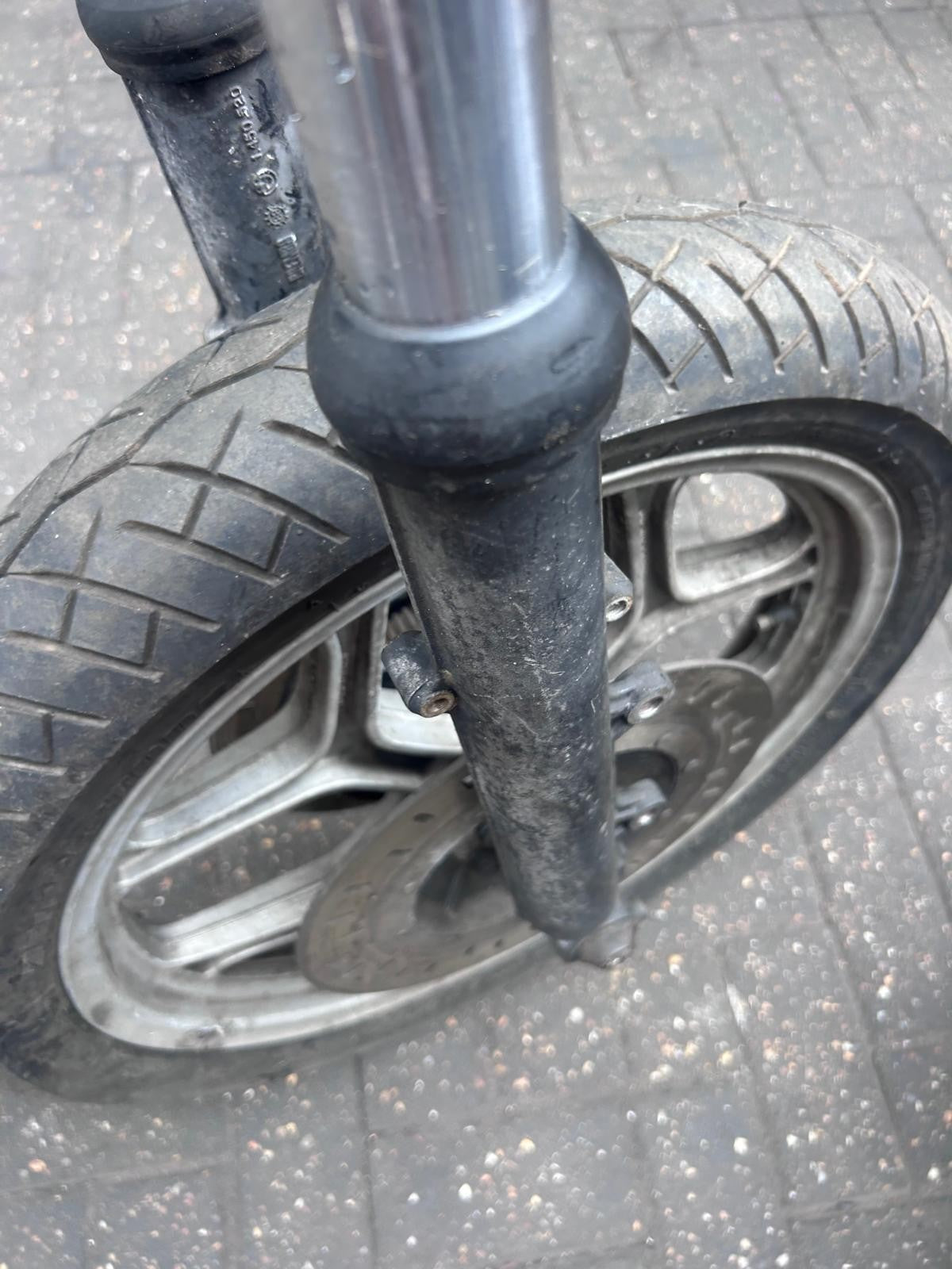 1990 BMW K100 LT Front Wheel + Brake Disc