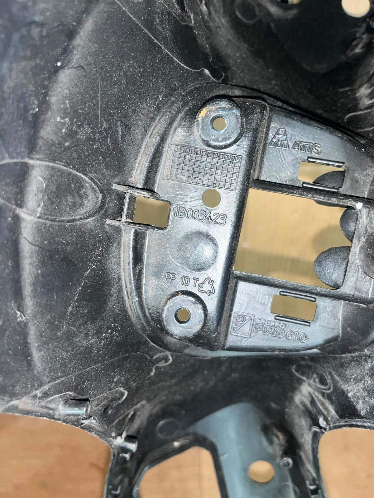 2019 - 2022 Piaggio MP3 Handlebar Cover Panel | 1B003423