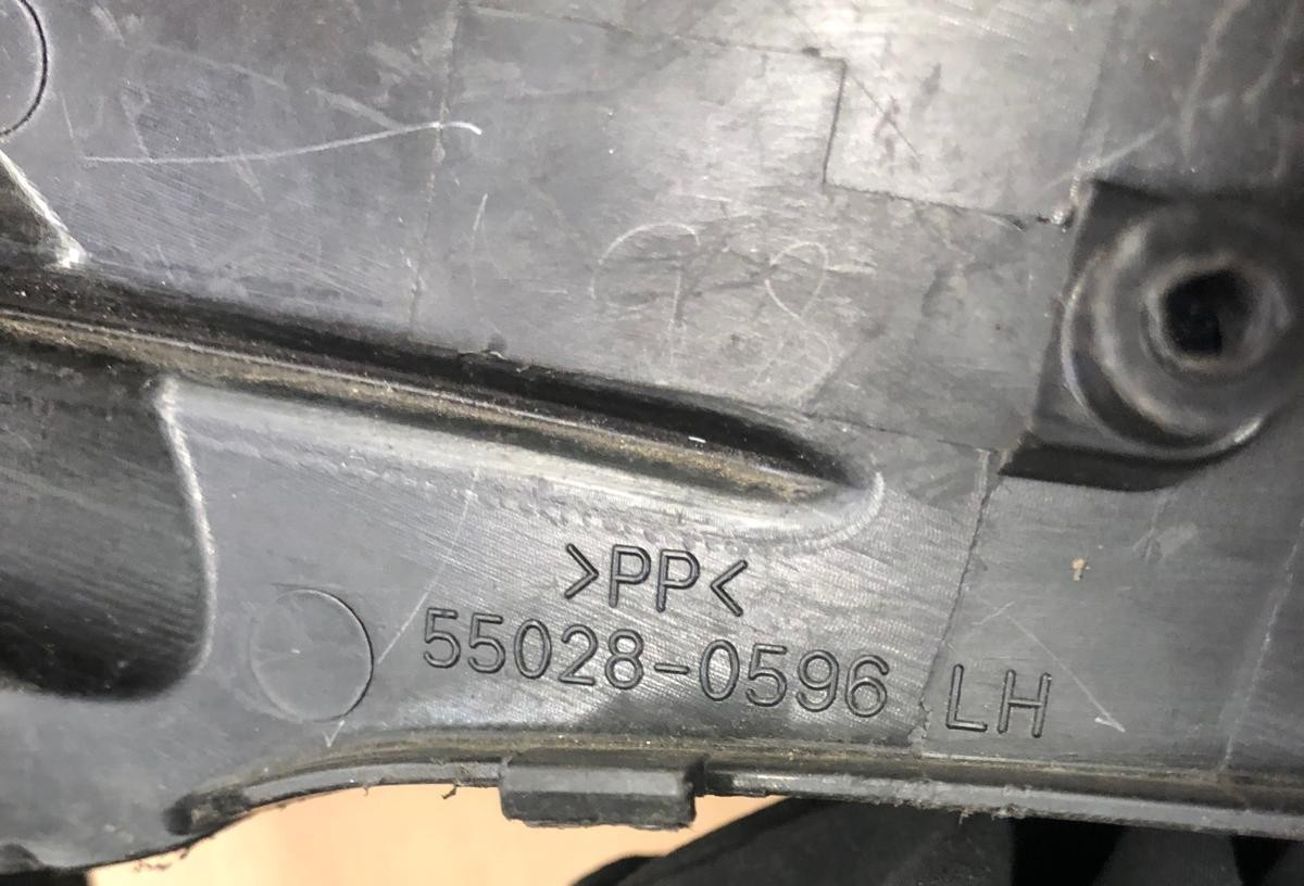 2017 Kawasaki Ninja 650 Left Side Inner Cowl | 55028-0596