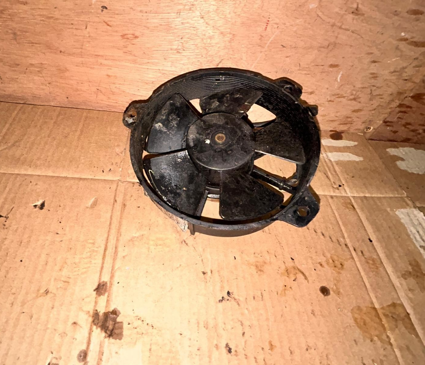 2019 KTM Duke 125 Radiator Cooling Fan