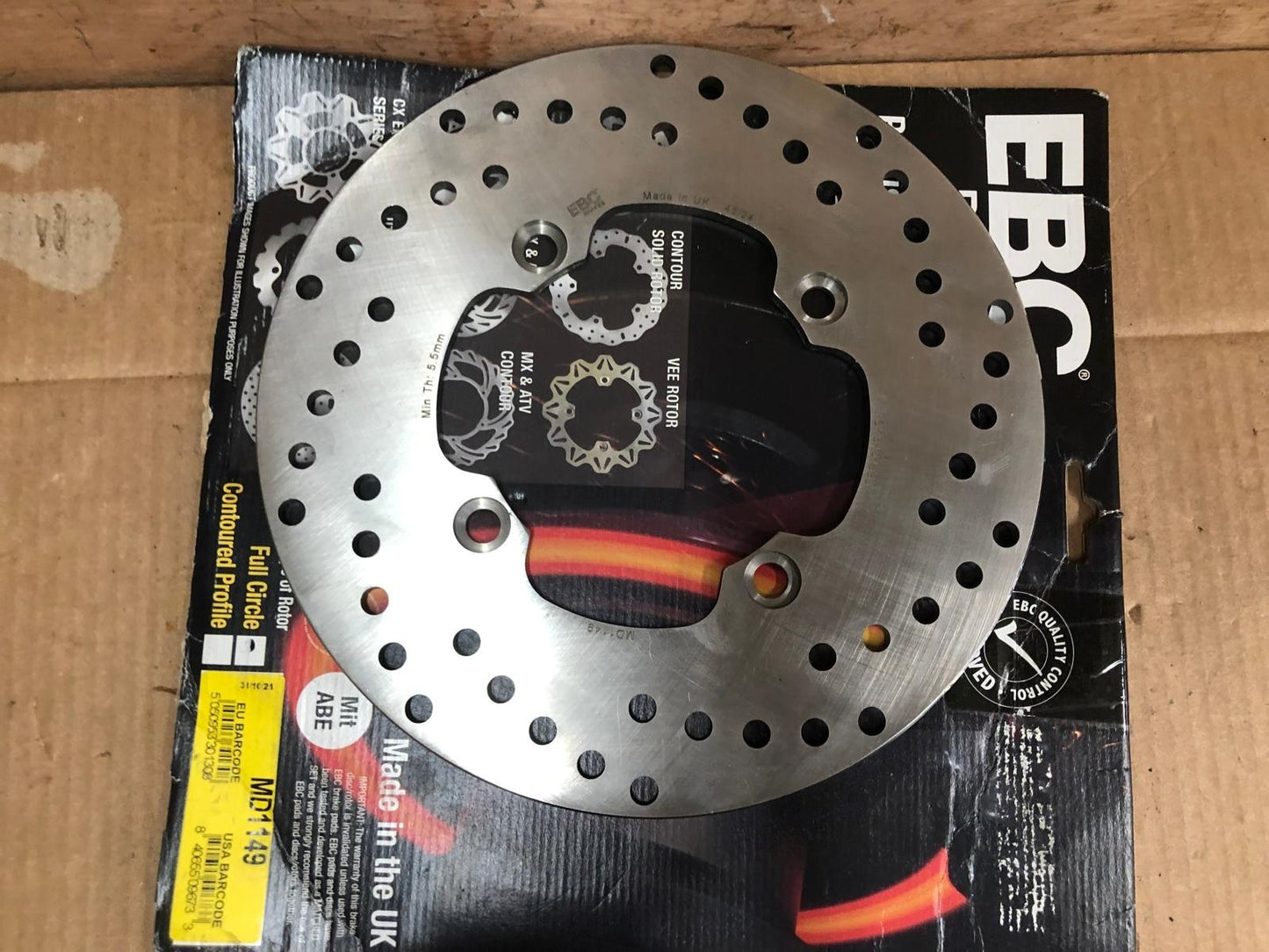 EBC Brakes Stainless Steel Disc MD1149 | See description for model fitment