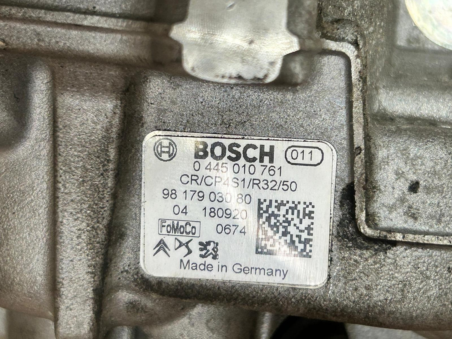 Bosch High Pressure Fuel Pump | 0445010761 9817903080