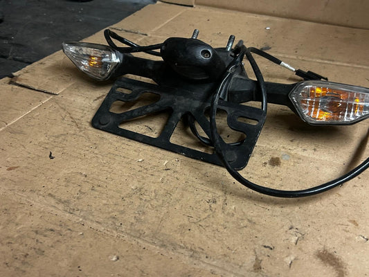 2018 Kawasaki Ninja 600 Rear Fender / Number Plate Holder