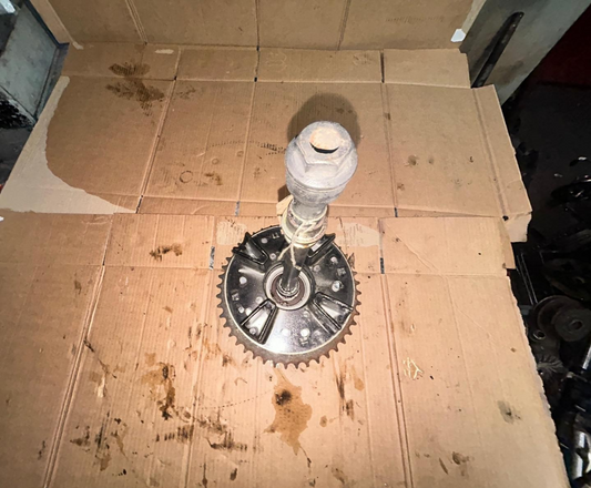 1999 Honda CBR1100xx Blackbird Rear Sprocket Carrier & Spindle
