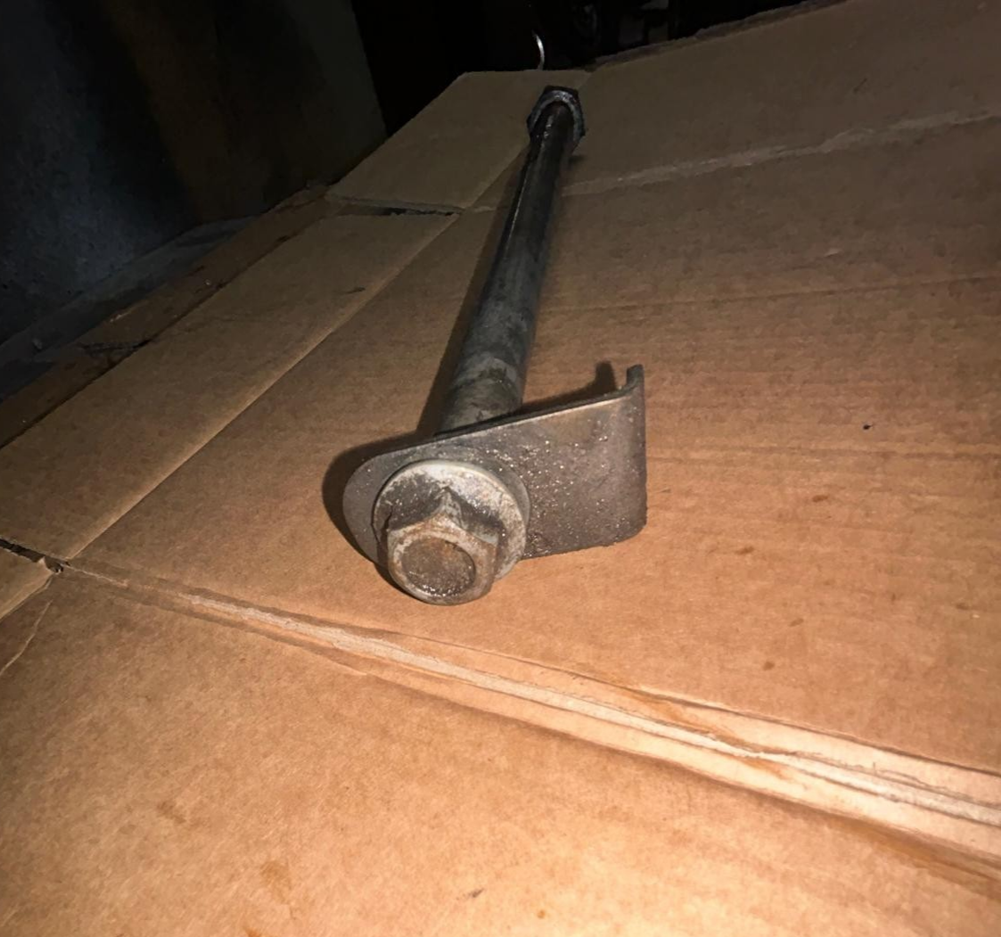 2014 Honda NC750 Rear Wheel Spindle Axle