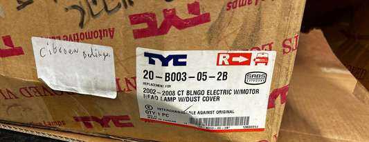 2002 - 2008 Citroen Berlingo Right Side Head Lamp | 20-B003-05-2B (Valeo 043781)
