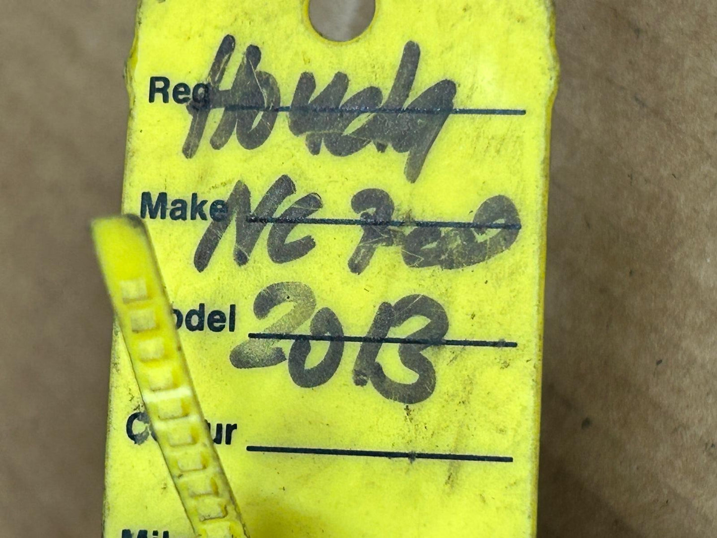 2013 Honda NC700 Right Side Handlebar Switch