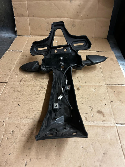 2016 Yamaha MT 125 Rear Fender / Number Plate Holder & Indicators | 5D7-F1642-20