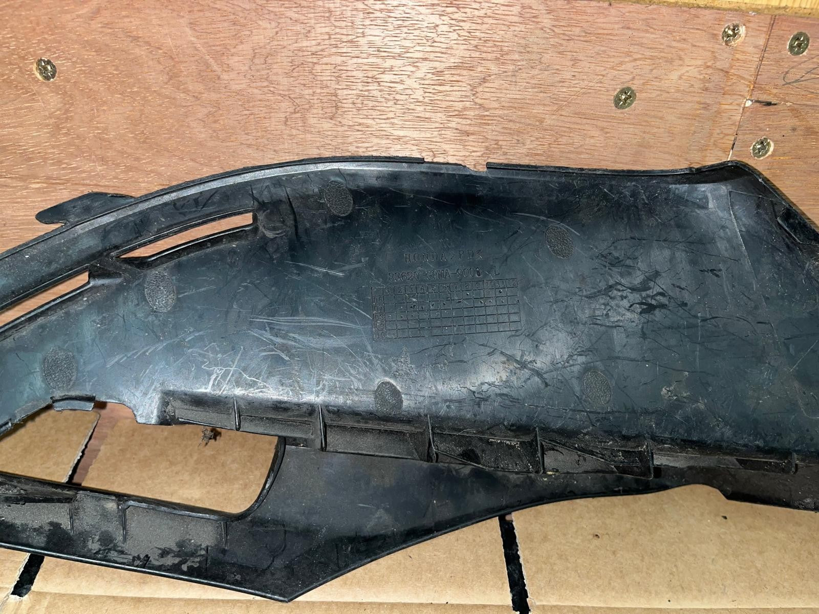 Honda NHX 110 Lead Left Fairing Panel | 83620-GFMA-9001-L