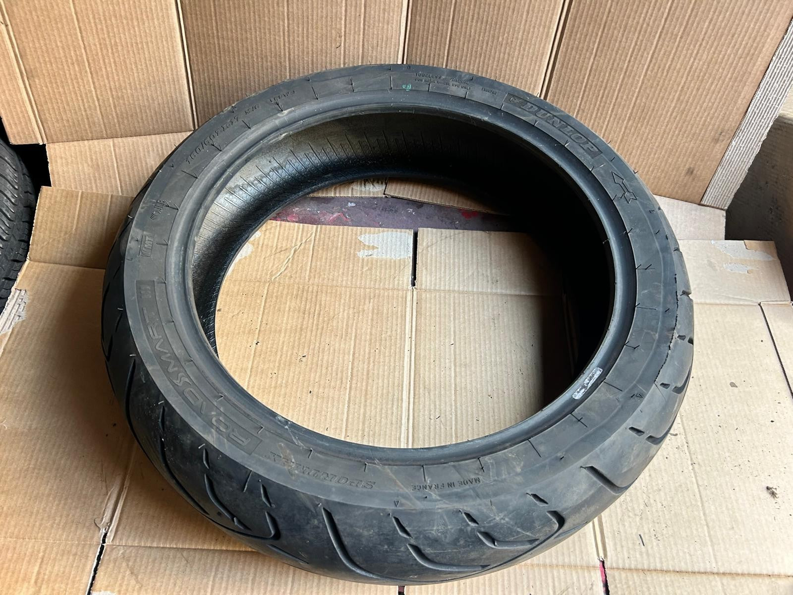 Dunlop Road Smart 3 Motorcycle Tyre 160/60/17