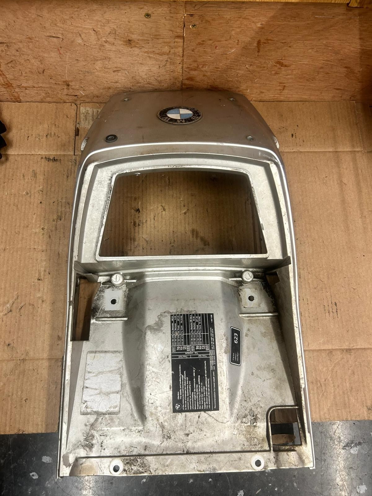 1885 - 1995 BMW K75s Rear Seat Cover Fairing | 52531453484