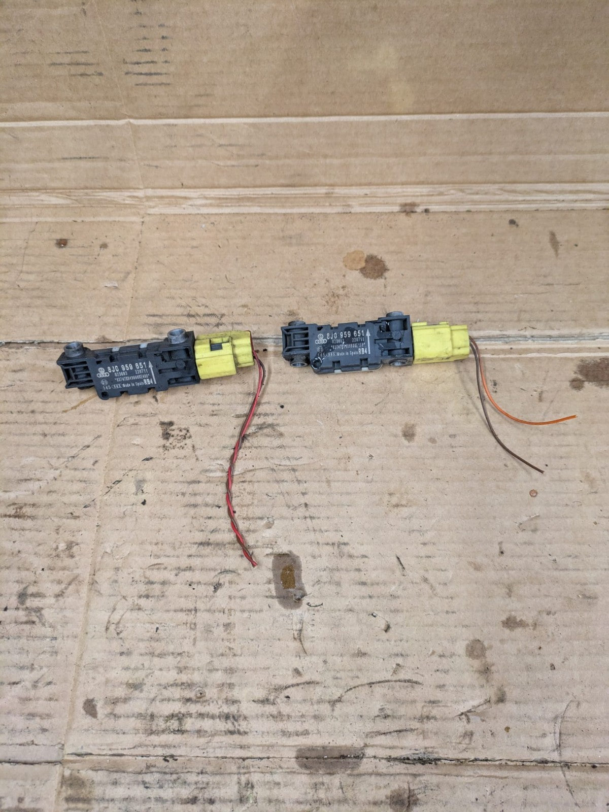 2011 Audi A3 S Line Air Module Crash Impact Sensors | 8J0959651