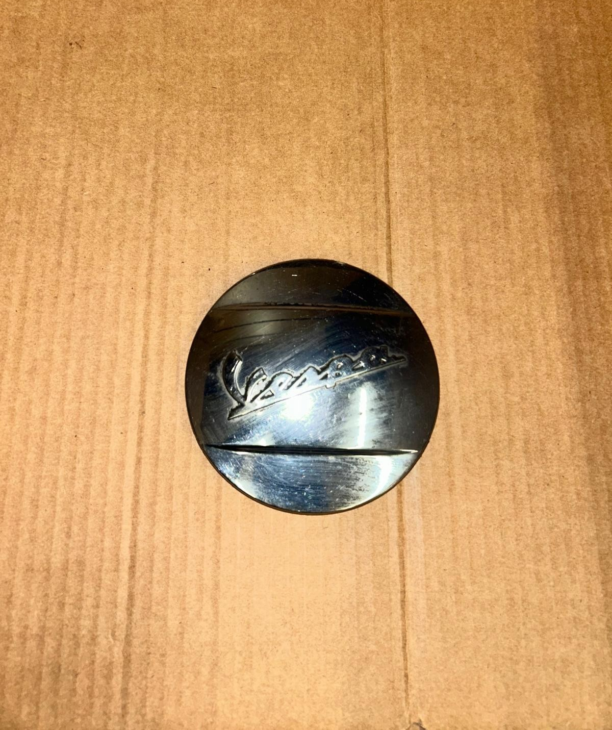 Genuine Piaggio Vespa Chrome Clutch Transmission Cover | 10127 121908