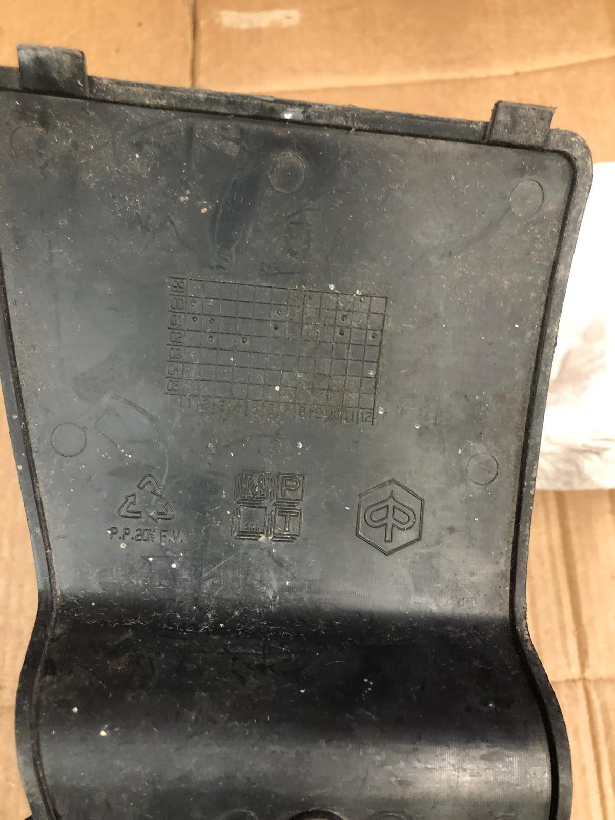 Piaggio X9 Evo Battery Cover