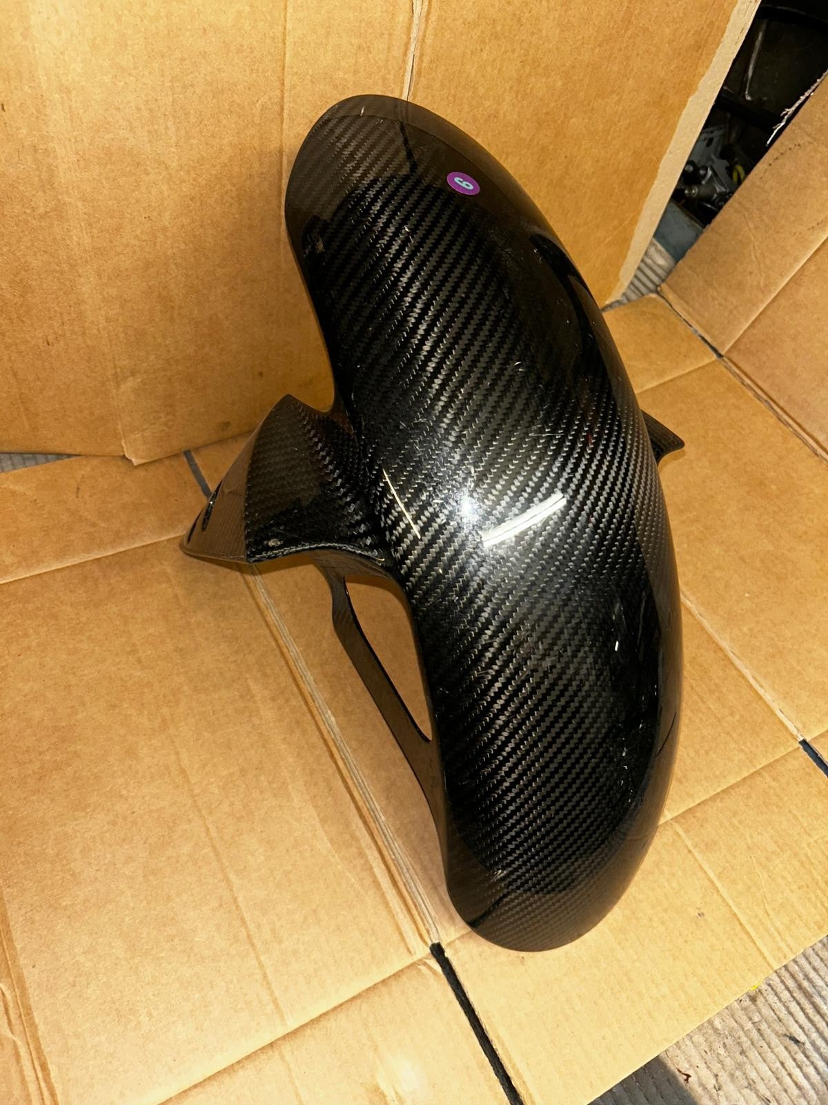 2023 OEM Yamaha YZF R1M Carbon Fibre Front Mudguard Fender | 2KS-21510-00-00
