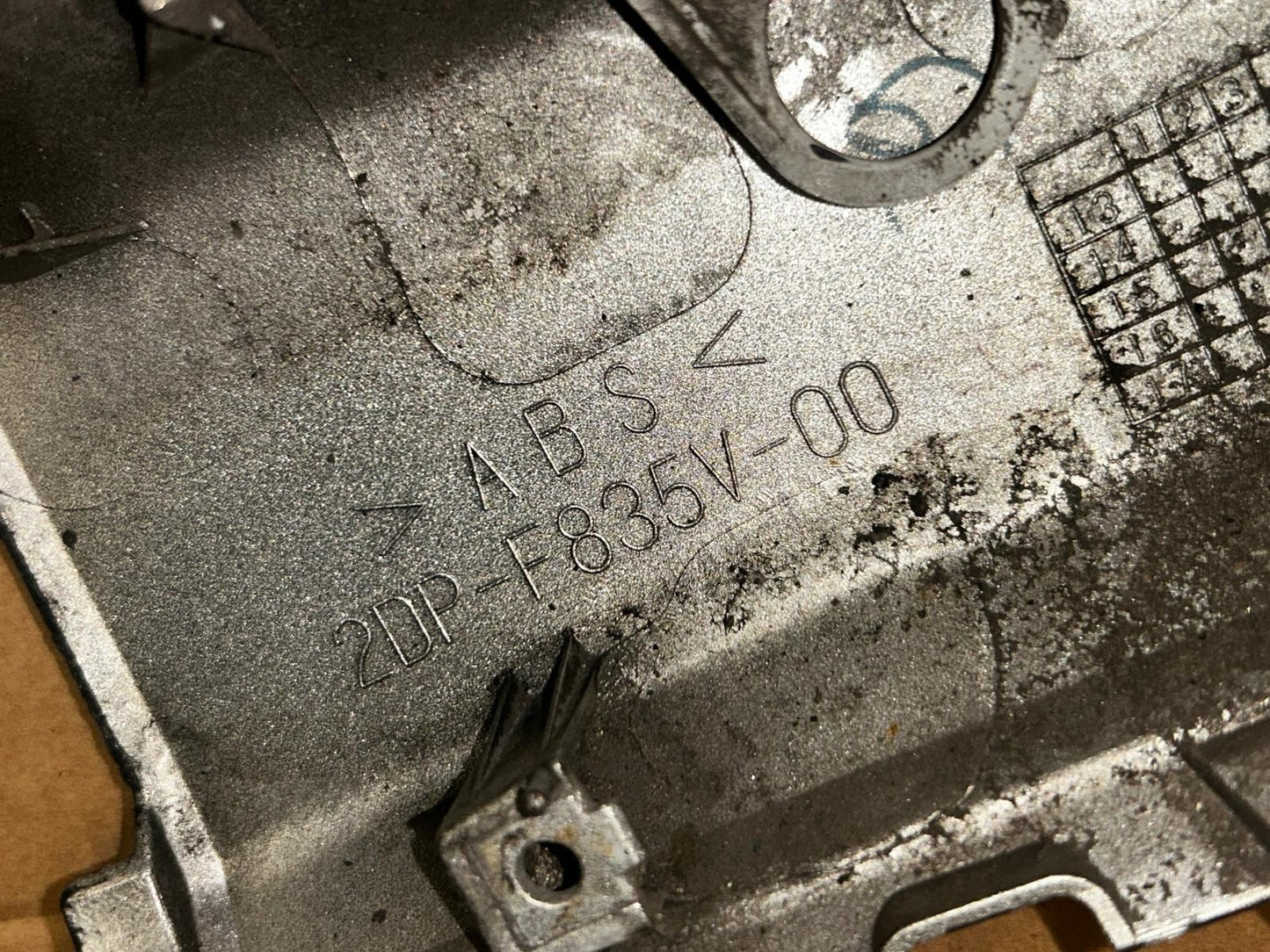 2017 - 2019 Yamaha GPD125 ANMAX / AOCITO Right Side Panel | 2DPF835V00