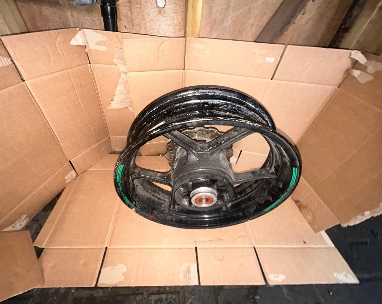 Kawasaki Z1000SX ZX1000 WKF Rear Wheel