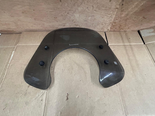 OEM 2016 Vespa GTS Tinted Front Windscreen Windshield Visor