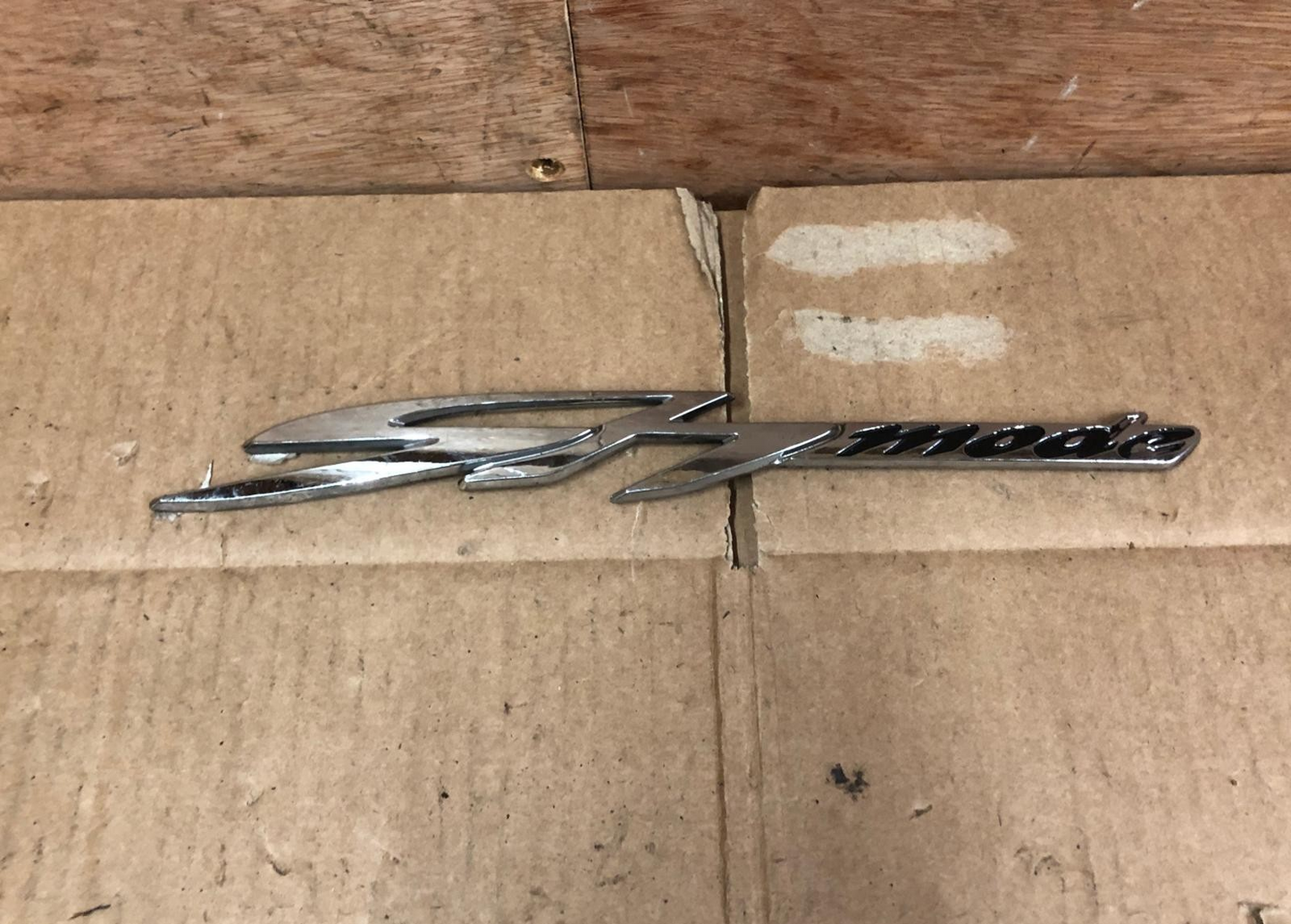 Honda SH 125 Mode Rear Chrome Emblem Badge