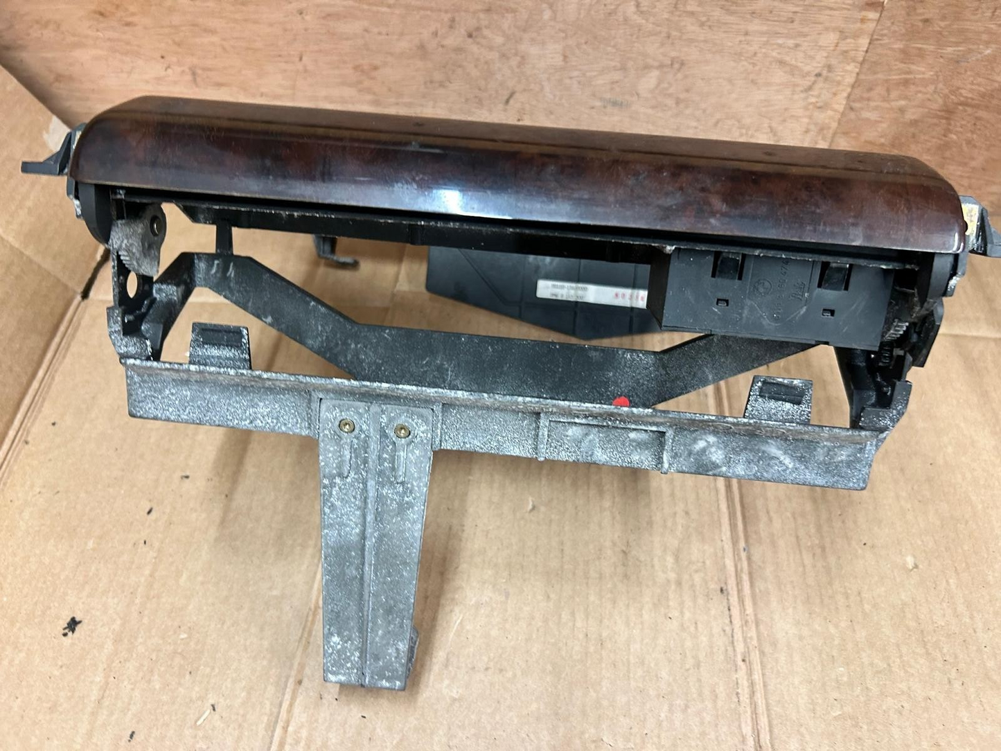 Genuine BMW 7 Series E38 Dashboard Stereo Panel Mounting Bracket | 8165300
