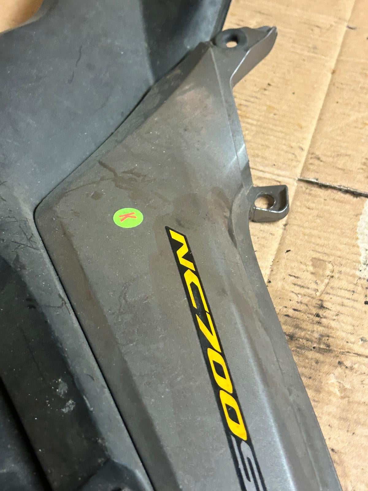 2014 -  2017 Honda NC 750S Left Side Infill Panel | 83701-MGS-D100