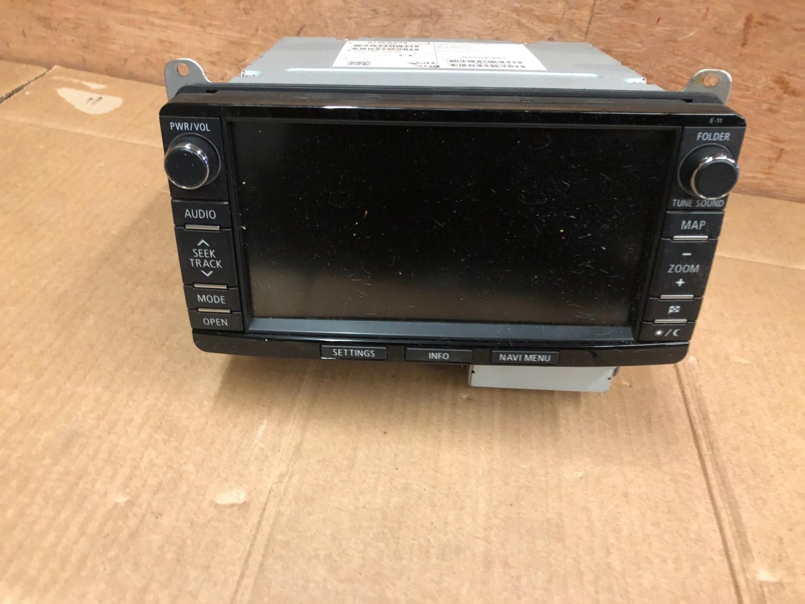 2014 Mitsubishi Outlander GX 4h PHEV Head Unit Display Screen | 8750A482