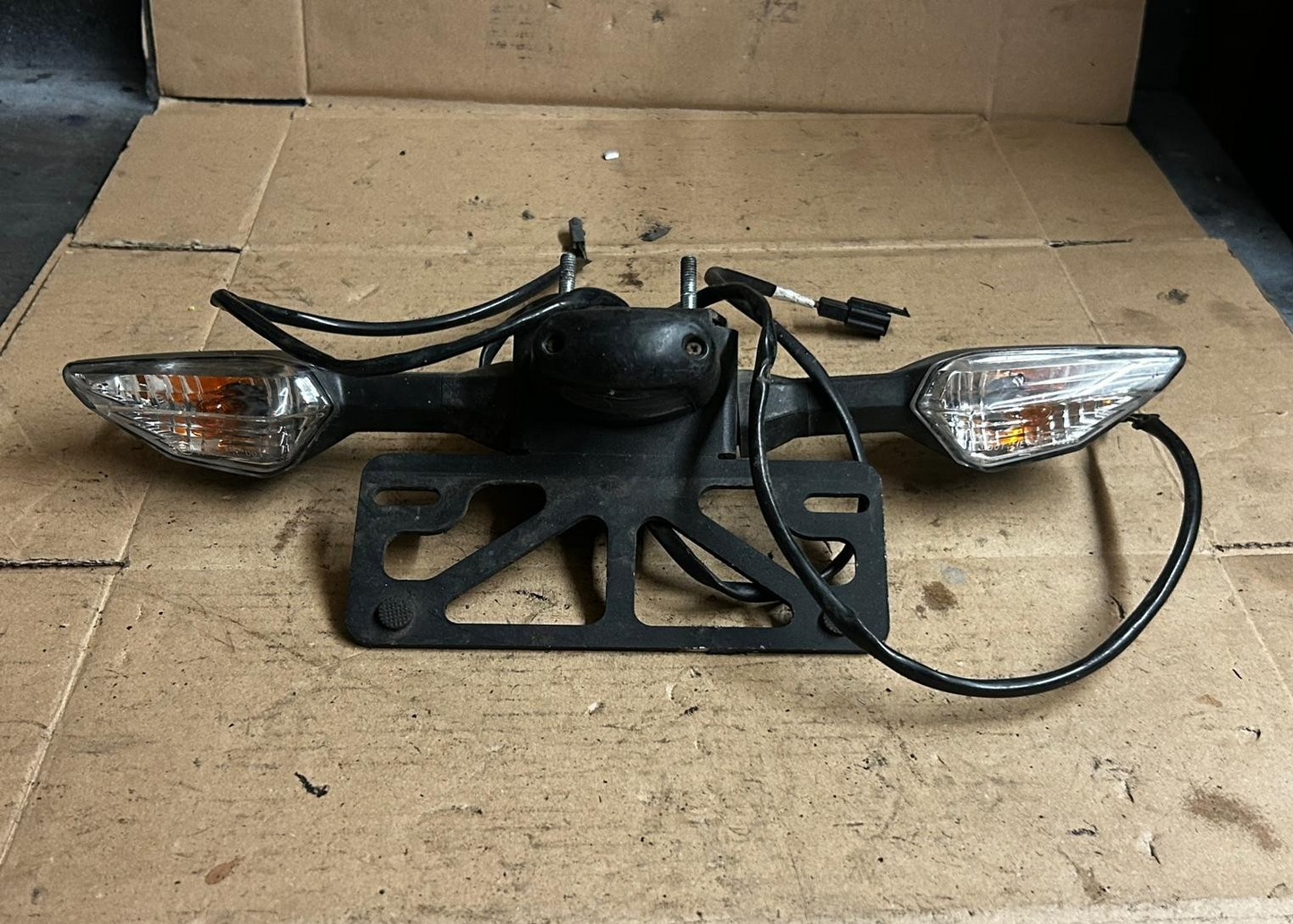 2018 Kawasaki Ninja 600 Rear Fender / Number Plate Holder