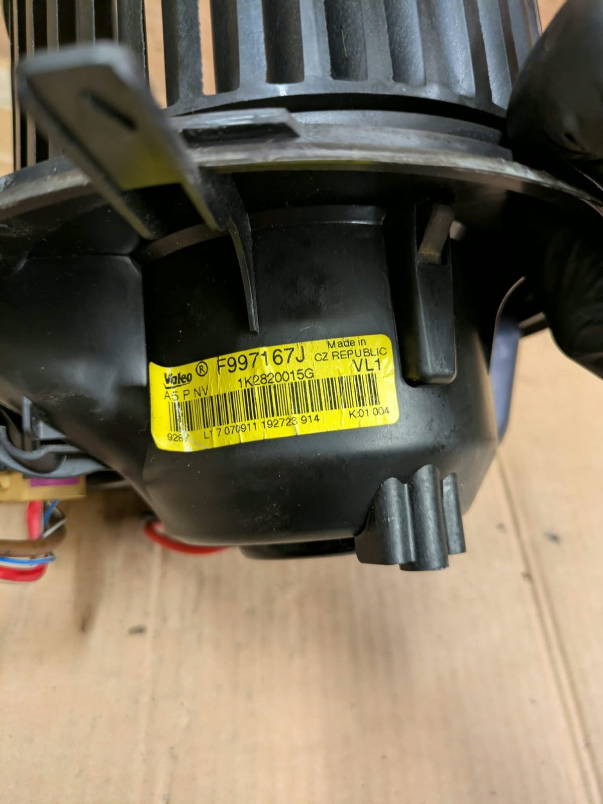 2011 Audi A3 S Line Heater Blower Motor | 3C0907521F