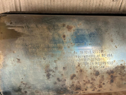 1985 - 1995 BMW K75s Exhaust Muffler