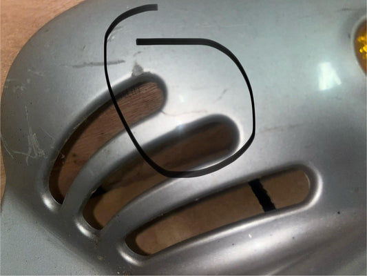 Vespa ET4 Left Side Rear Panel