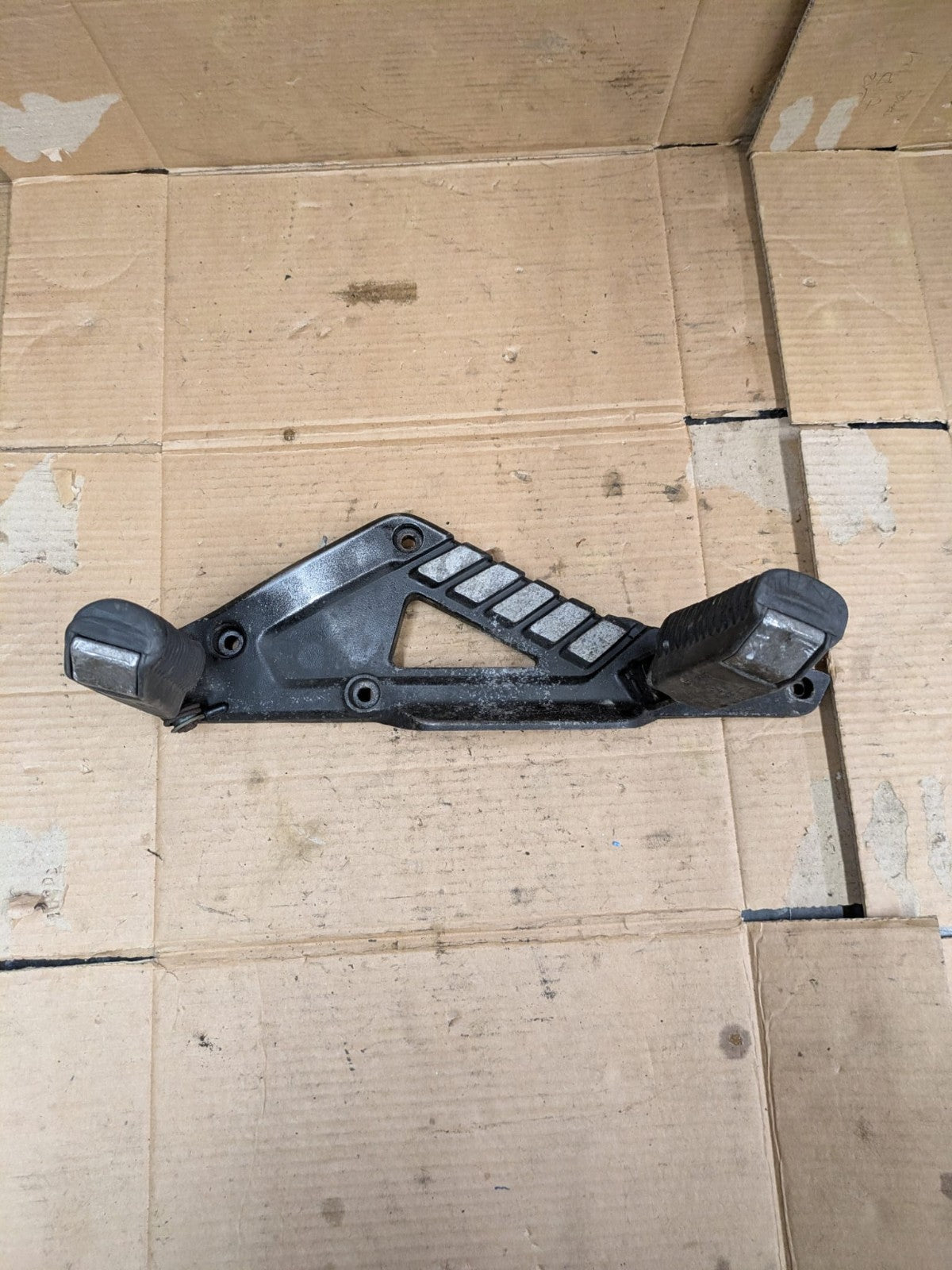 1990 BMW K100 LT Left Side Footrest Assembly | 46711457231