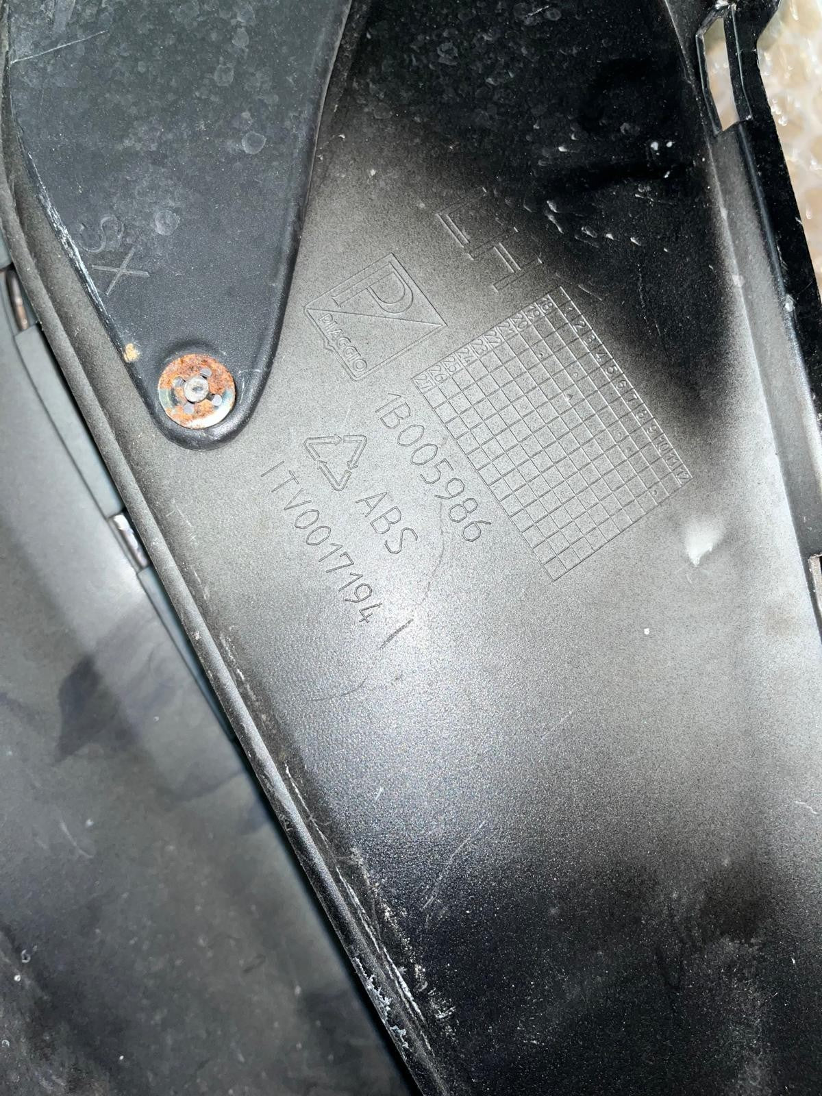2024 Piaggio MP3 300 Left Footrest Panel | 1B005986