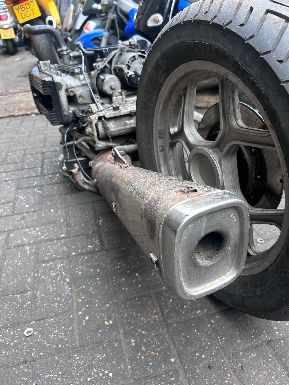 1990 BMW K100 LT Rear Wheel + Brake Disc