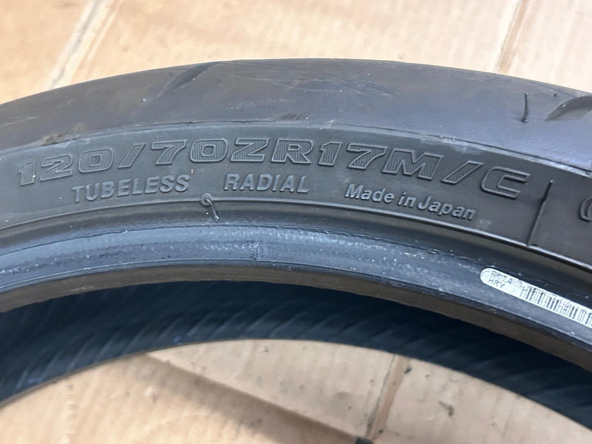 Bridgestone Front Motorcycle Tyre 120/70/17