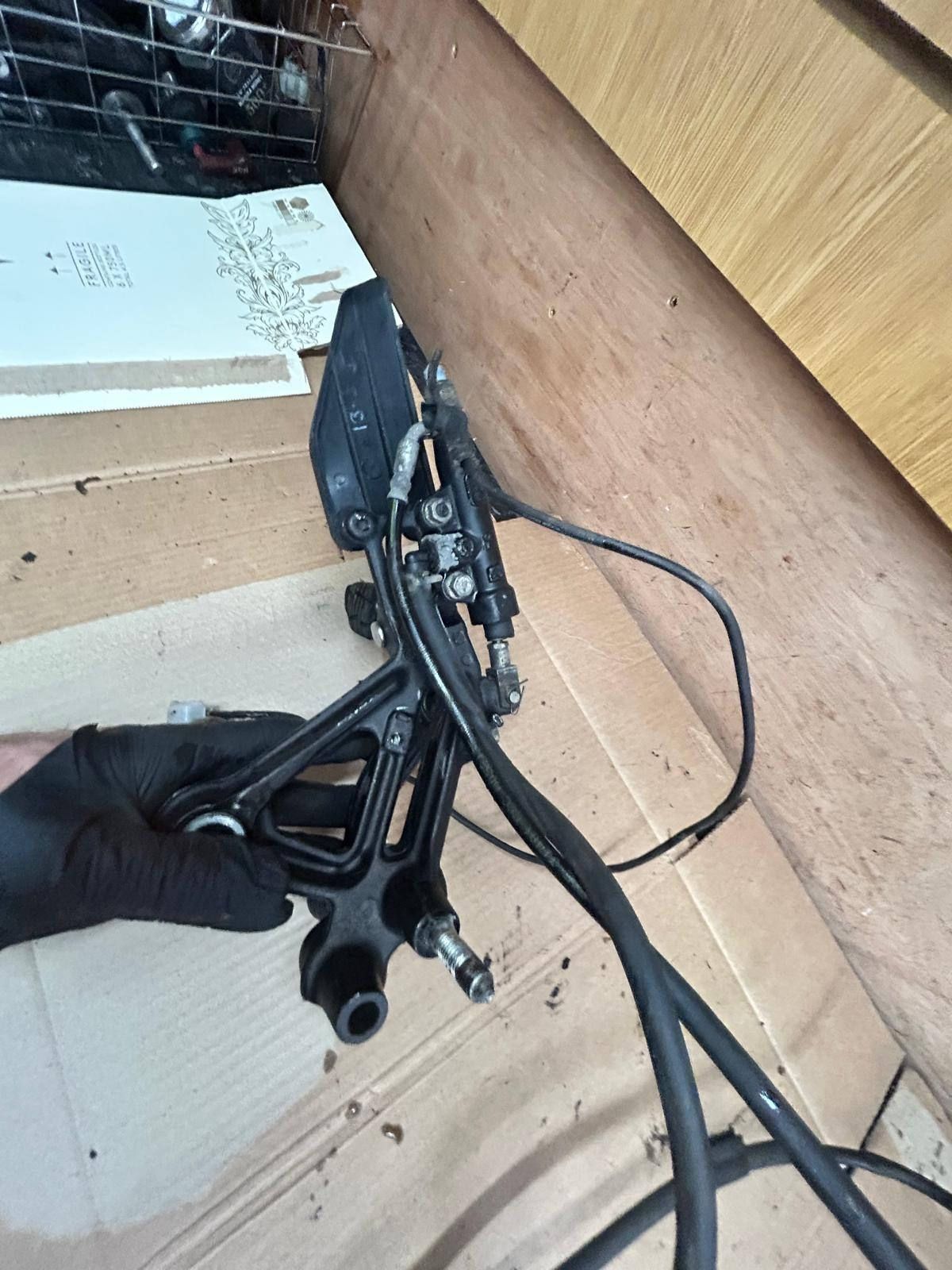 2019 KTM Duke 125 Front Right Footpeg Assembly