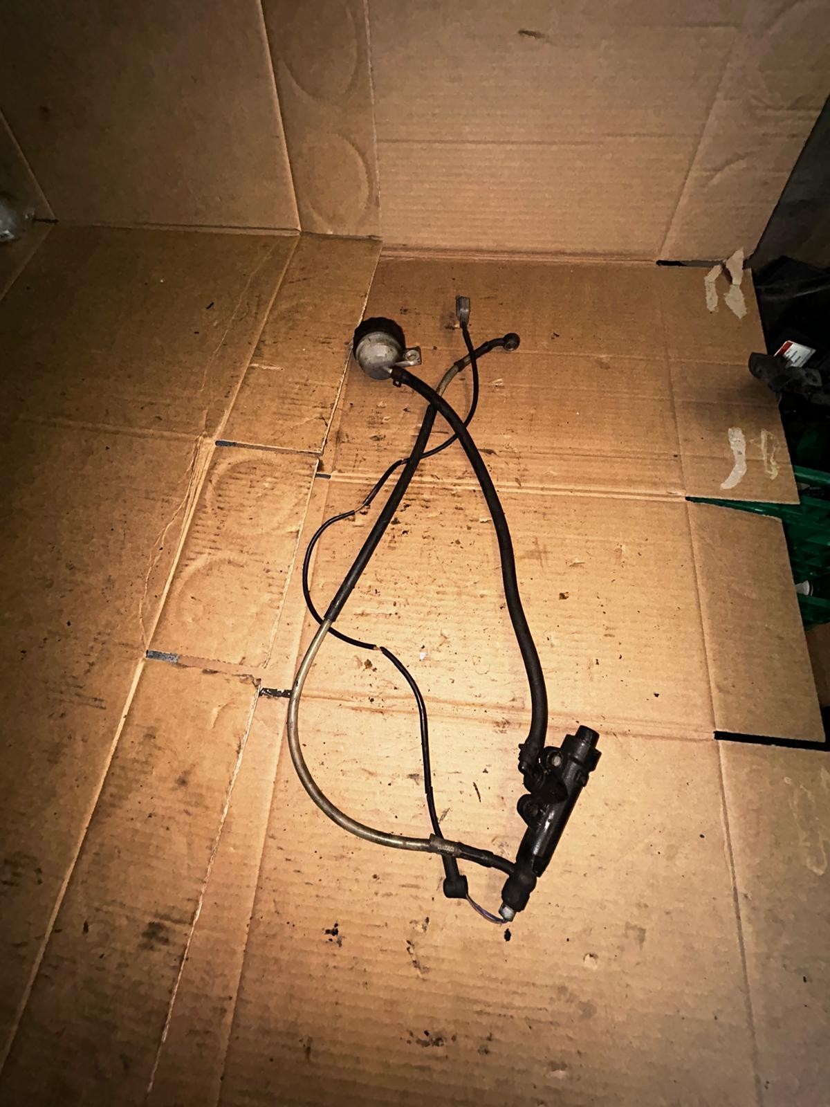 KTM 125 Rear Master Cylinder & Reservoir Assembly