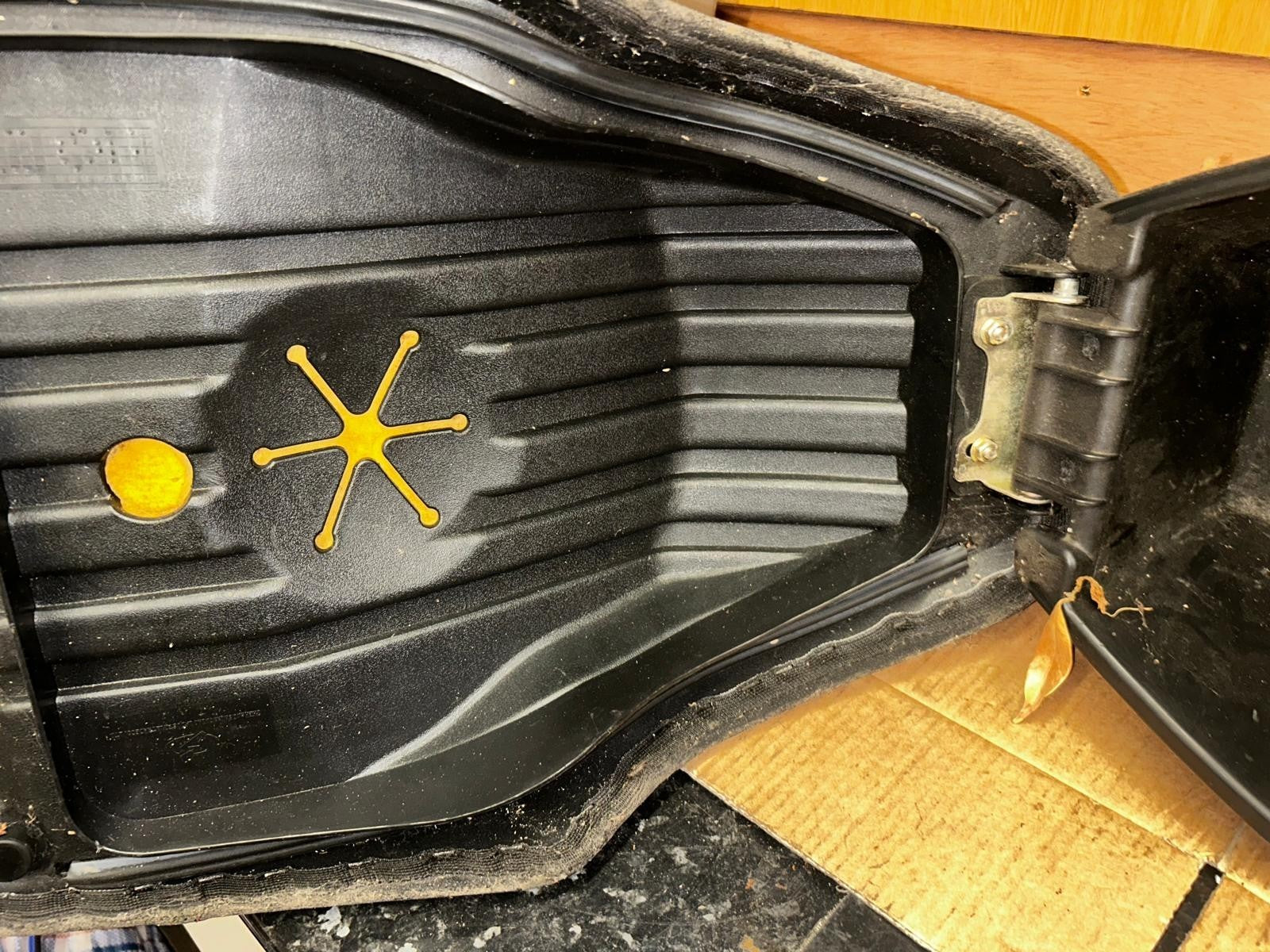 2021 Lexmoto Diablo 125 Seat/Saddle with Under Storage Box | OBY-42001-1000