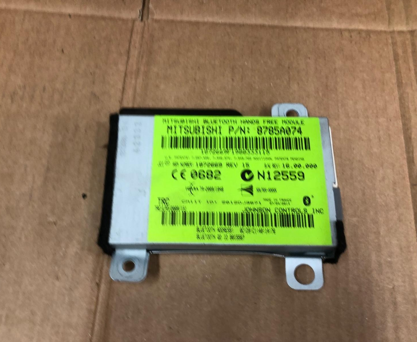 2014 Mitsubishi Outlander GX 4h PHEV Bluetooth Control Unit ECU | 8785A074
