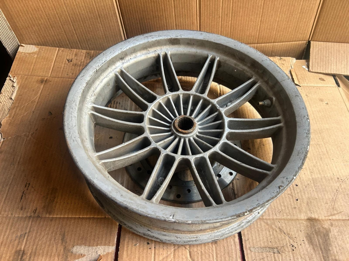Piaggio MP3 Rear Wheel + Brake Disc