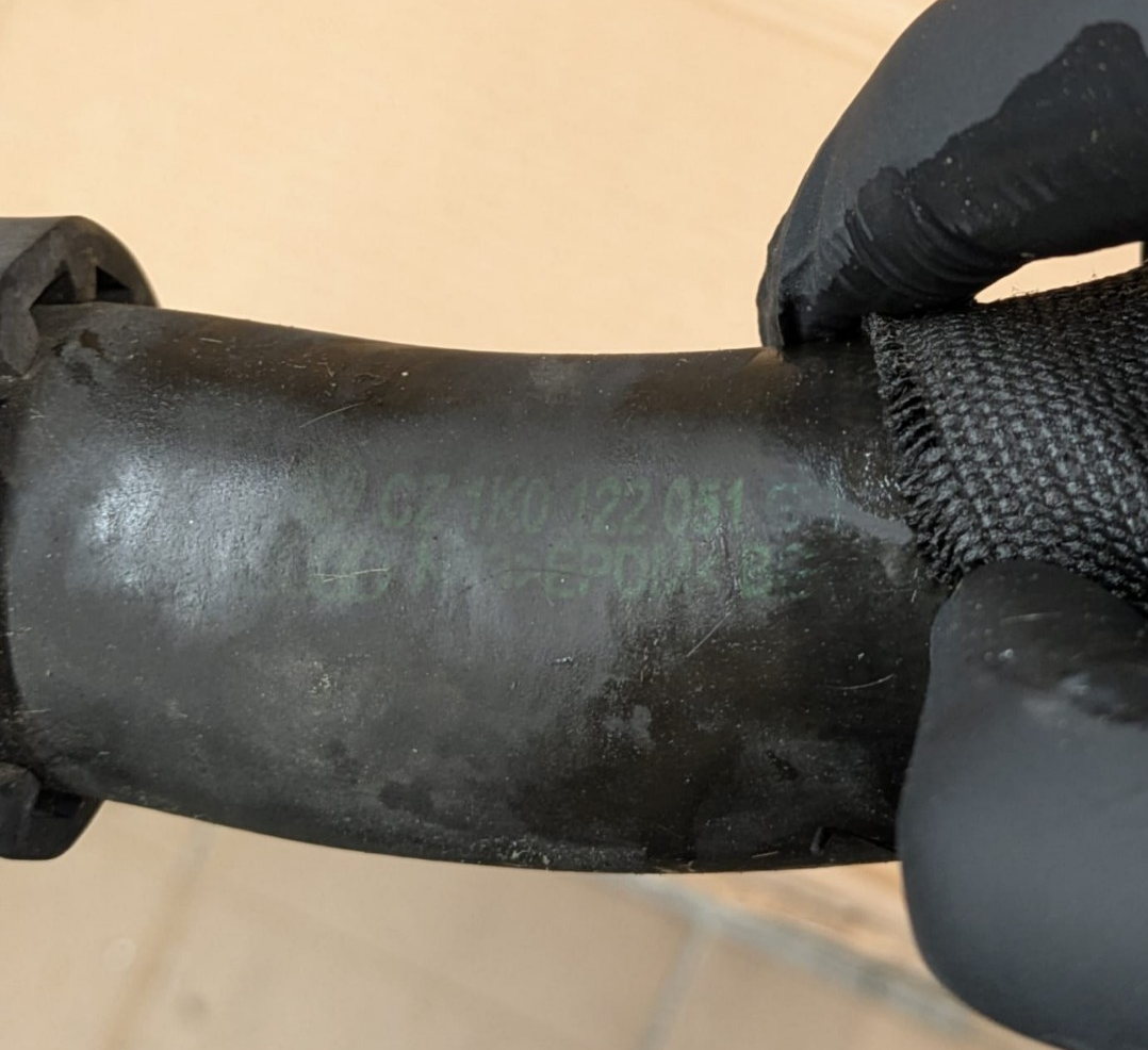 2011 Audi A3 S Line Lower Radiator Hose | CZ1K0122051