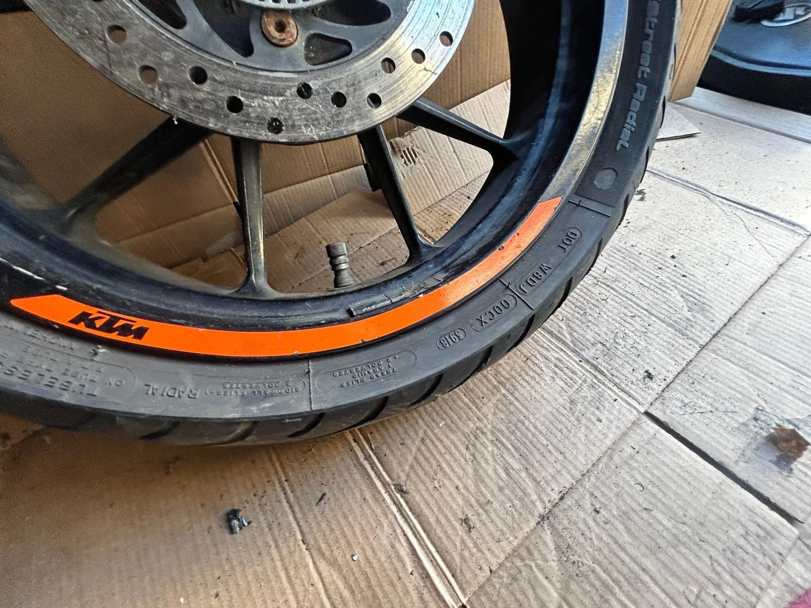2019 KTM Duke 125 Rear Wheel & Brake Disc